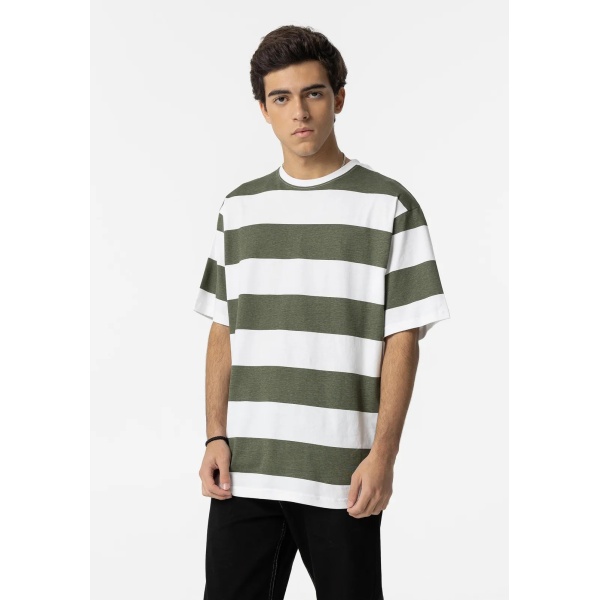 CAMISETA SAMI RAYAS VERDE DE TIFFOSI