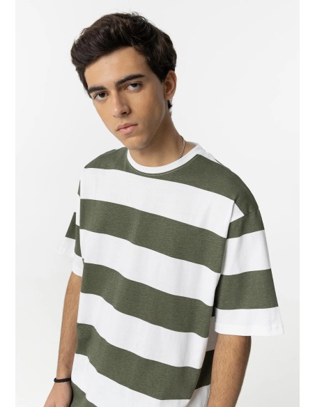 CAMISETA SAMI RAYAS VERDE DE TIFFOSI