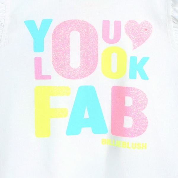 CAMISETA NIÑA YOU LOOK FAB BILLIEBLUSH