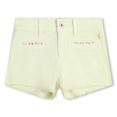 SHORT NIÑA BILLIEBLUSH AMARILLO FLECOS