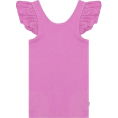 CAMISETA NIÑA MOLO RANJA ROSA