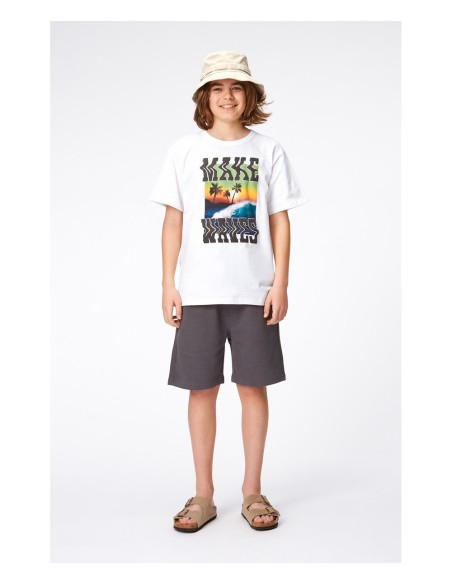 PANTALÓN CORTO NIÑO MOLO ADIAN IRON GATE