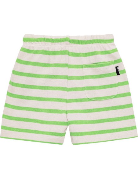 PANTALÓN CORTO BEBE NIÑO MOLO SKIE GRASS STRIPE