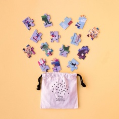 Night and day in Barcelona puzzle 2