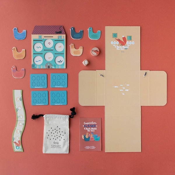 POCKET CLUCK, CLUCK THE FOX