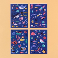 SEA STICKERS 2
