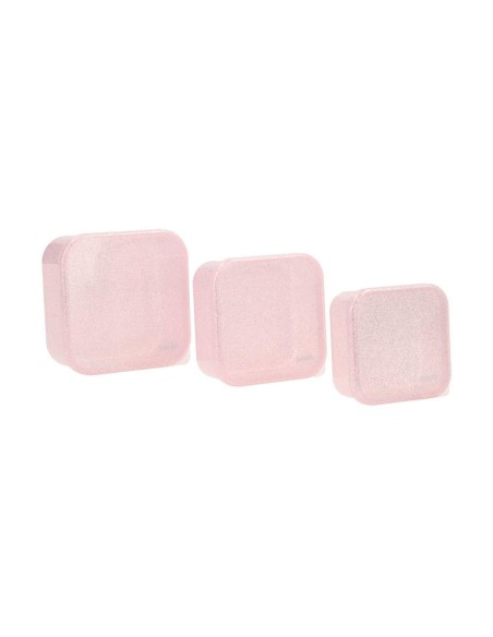TUPPER SET 3 BRILLANTINA ROSA