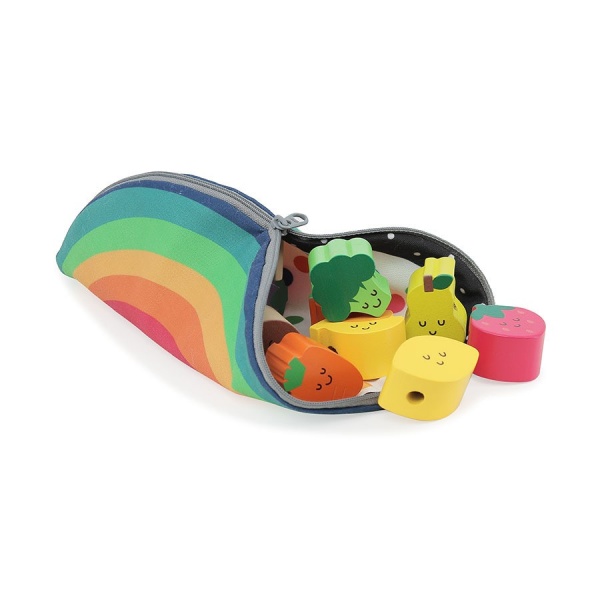 TUTTI FRUTTI: CUENTAS DE MADERA PARA ENSARTAR