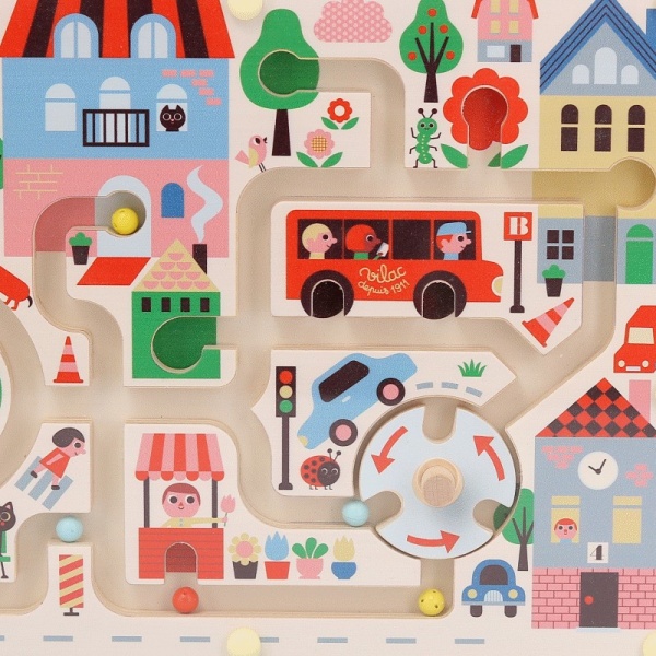 LABERINTO MÁGICO DE MADERA