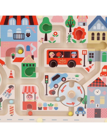 LABERINTO MÁGICO DE MADERA