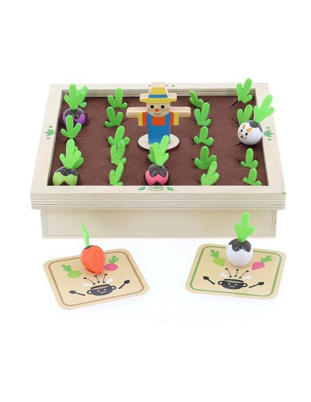 JUEGO DE MEMORIA EN EL HUERTO