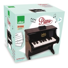 PIANO NEGRO DE MADERA 2
