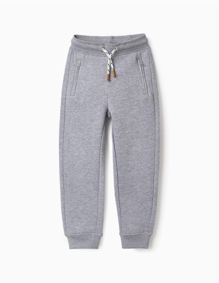 PANTS FLEECE GRIS