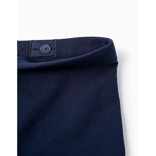 LEGGINGS NIÑA AZUL MARINO