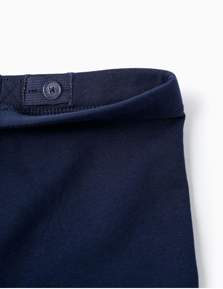 LEGGINGS NIÑA AZUL MARINO