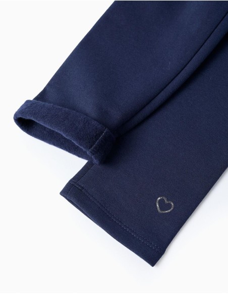 LEGGINGS NIÑA AZUL MARINO