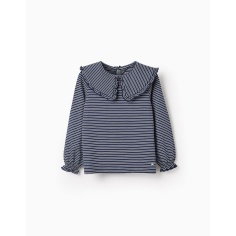 CAMISETA MANGA LARGA A RAYAS