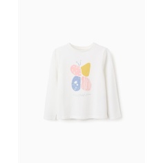 CAMISETA MANGA LARGA `MARIPOSA´