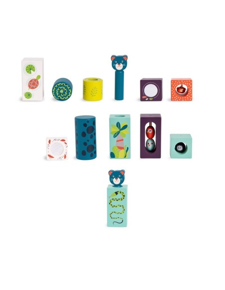 CUBOS DE ACTIVIDADES DE LA JUNGLA