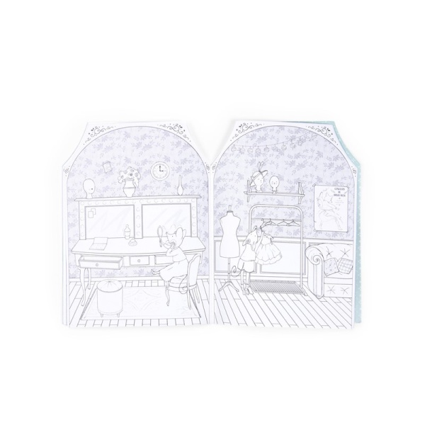 CUADERNO DE PEGATINAS ESCUELA DE BAILE