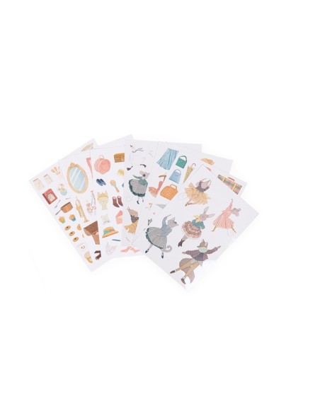 CUADERNO DE PEGATINAS ESCUELA DE BAILE