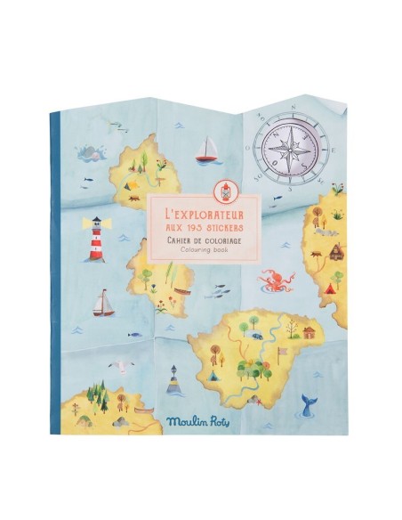 CUADERNO PEGATINAS `EL EXPLORADOR´