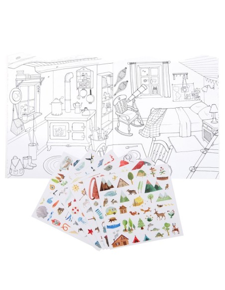 CUADERNO PEGATINAS `EL EXPLORADOR´