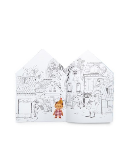 CUADERNO DE PEGATINAS `LES MINOUCHKAS´