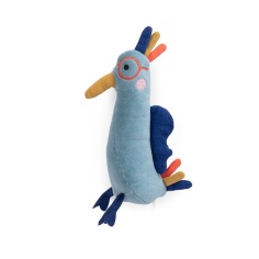 MUÑECO PÁJARO AZUL `LES TOUPITIS´