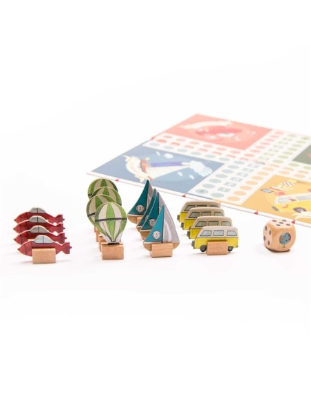 JUEGO DE PARCHIS `EL JARDÍN´