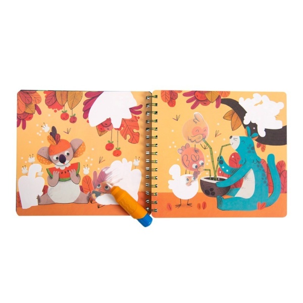 PINTURA PINCEL MÁGICO `ANIMALES´