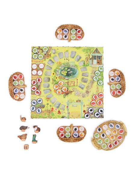 JUEGO DE RECORRIDO `MERIENDA EN EL JARDÍN´