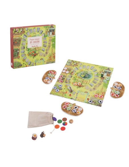 JUEGO DE RECORRIDO `MERIENDA EN EL JARDÍN´