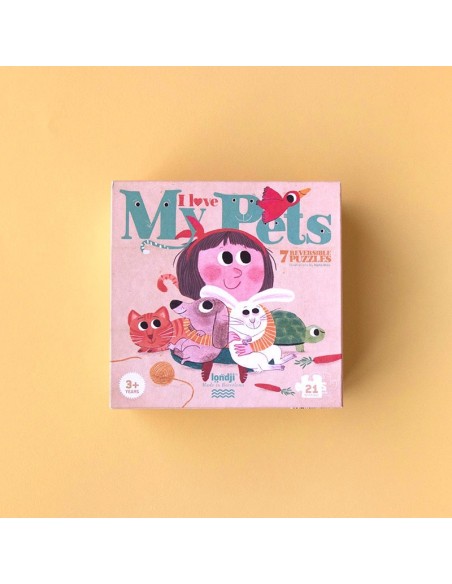 PUZZLE `I LOVE MY PETS´