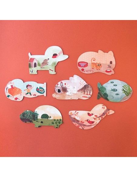 PUZZLE `I LOVE MY PETS´