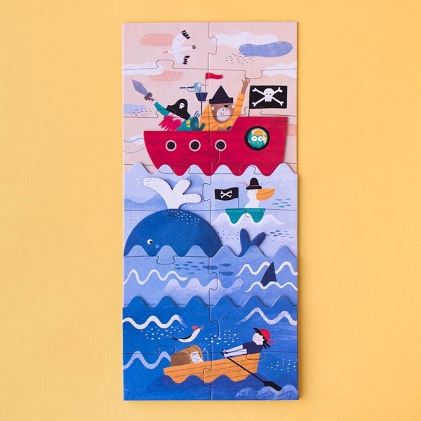 PUZZLE `DISCOVER THE TREASURE´