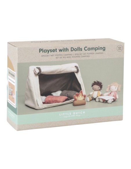 PLAYSET CAMPING CON MUÑECOS