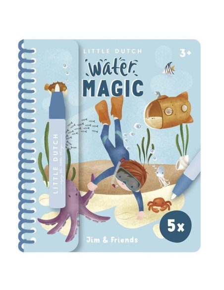 LIBRO MÁGICO DE COLOREAR `JIM & FRIENDS´