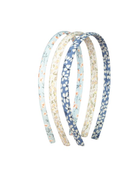 DIADEMAS FLORALES PACK DE 3