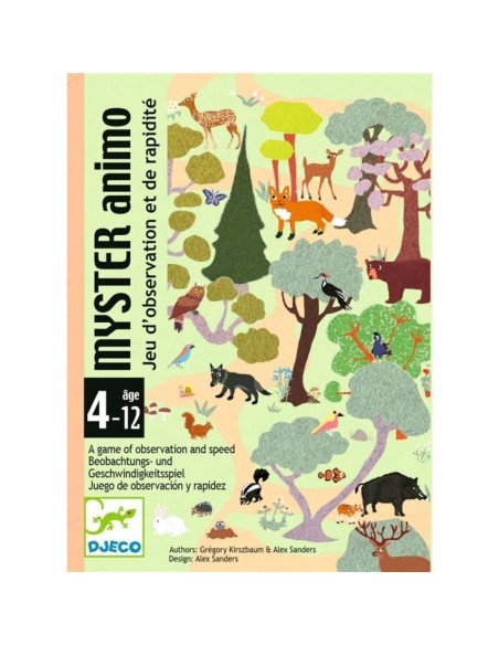 CARTAS MISTERY ANIMO DJECO