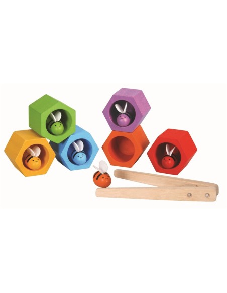 ABEJAS EN LA COLMENA PLANTOYS