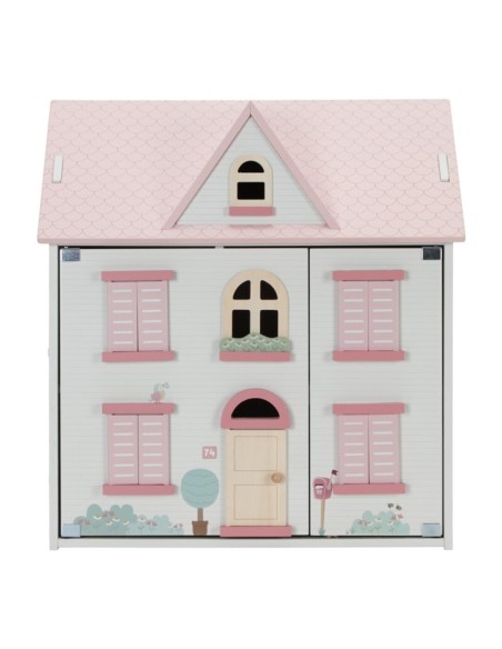 CASA MUÑECAS DE MADERA