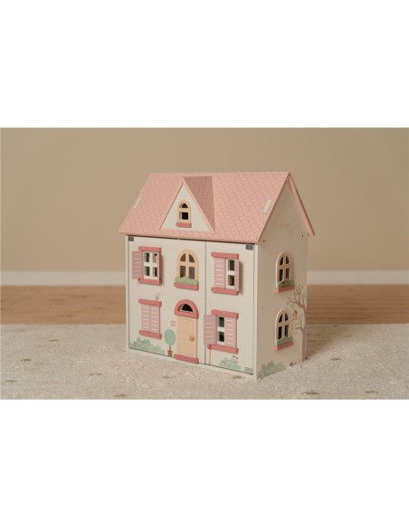 CASA MUÑECAS DE MADERA