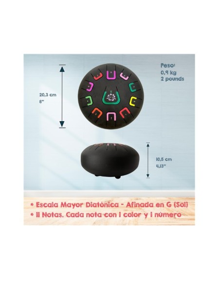 TAMBÚ 8"11 NOTAS - ORO