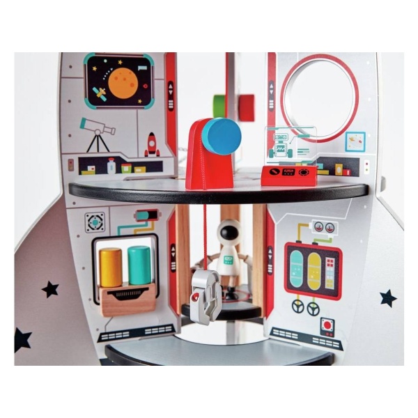 COHETE ESPACIAL DE CUATRO PISOS