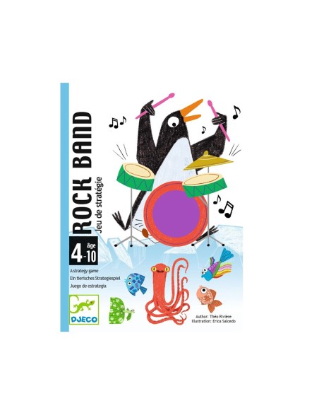 CARTAS ROCK BAND DJECO