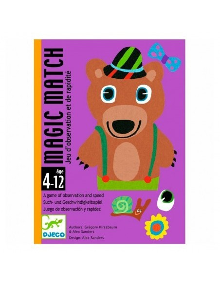 CARTAS MAGIC MATCH DJECO