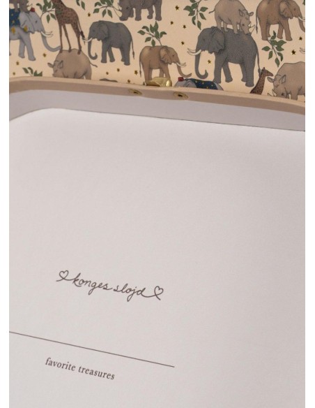 SET 2 MALETAS INFANTILES ANIMALES KONGES SLOJD