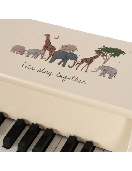 PIANO DE MADERA ANIMALES KONGES SLOJD