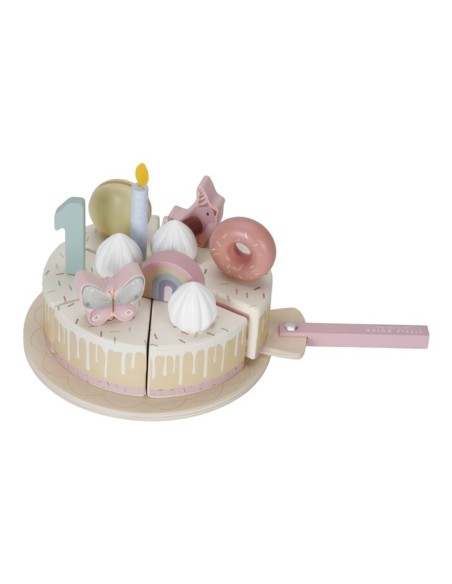 PASTEL DE CUMPLEAÑOS ROSA